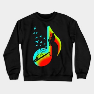 Music Bass Clarinet Player Crewneck Sweatshirt